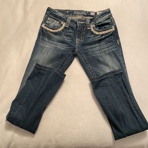 Miss Me Size 27 Fun Jeans with Jewels